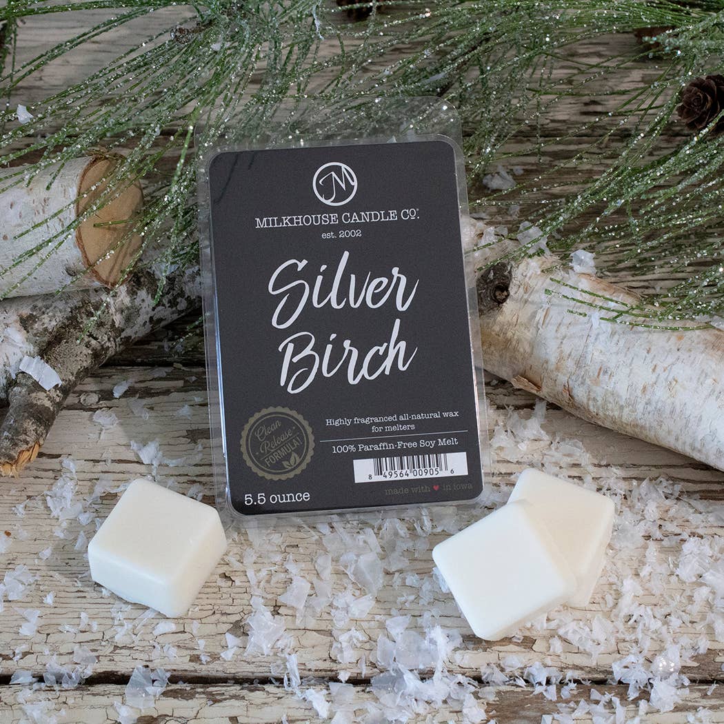 Silver Birch Soy Wax Melts – 5.5 oz