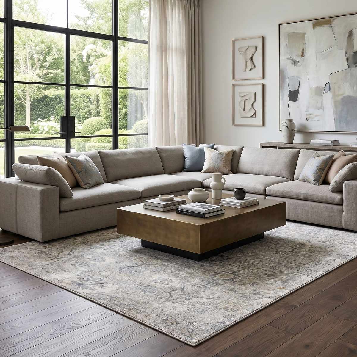 Gilmanton Vintage Neutral Area Rug