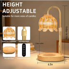Adjustable Candle & Simmer Pot Warmer Lamp with Timer