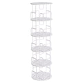 5-Tier 360° Rotating Bookcase & Storage Tower