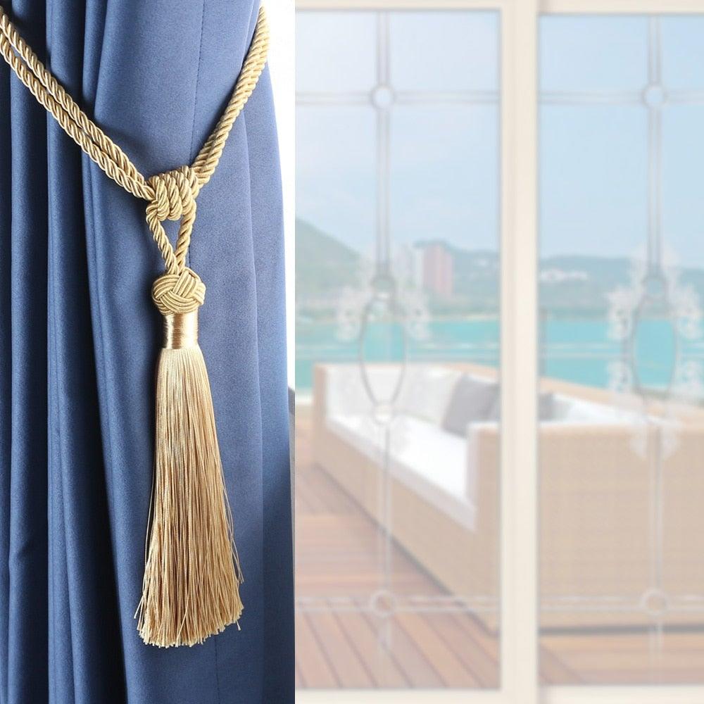 Classic Rope Tassel Curtain Tiebacks