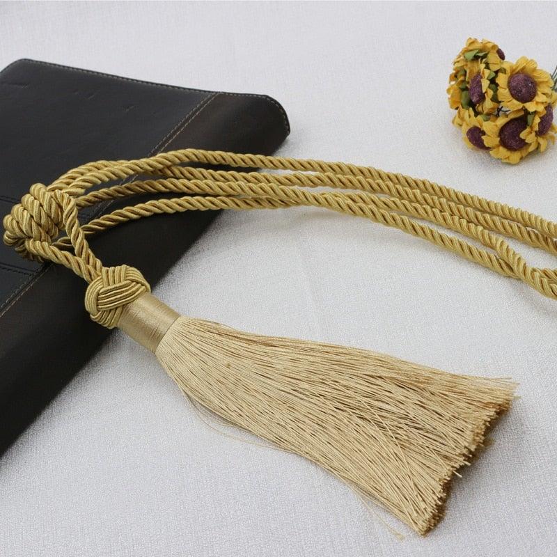Classic Rope Tassel Curtain Tiebacks