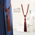 Classic Rope Tassel Curtain Tiebacks