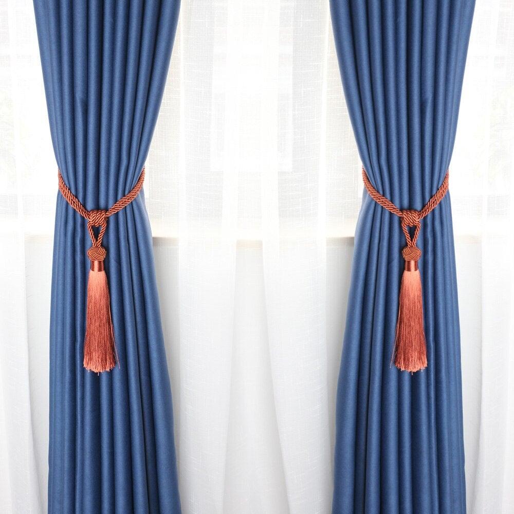 Classic Rope Tassel Curtain Tiebacks