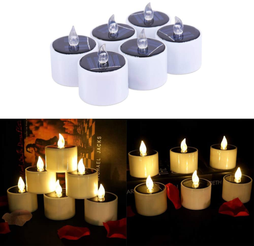 6-Piece Solar Flameless Candle Light Set