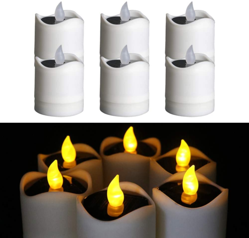 6-Piece Solar Flameless Candle Light Set
