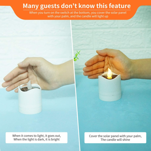 6-Piece Solar Flameless Candle Light Set