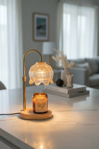 Adjustable Candle & Simmer Pot Warmer Lamp with Timer