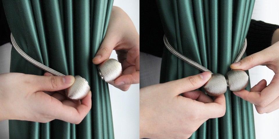 Magnetic Curtain Tiebacks