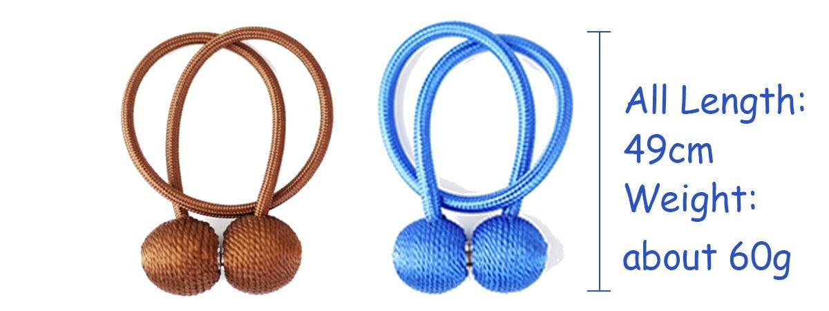 Magnetic Curtain Tiebacks