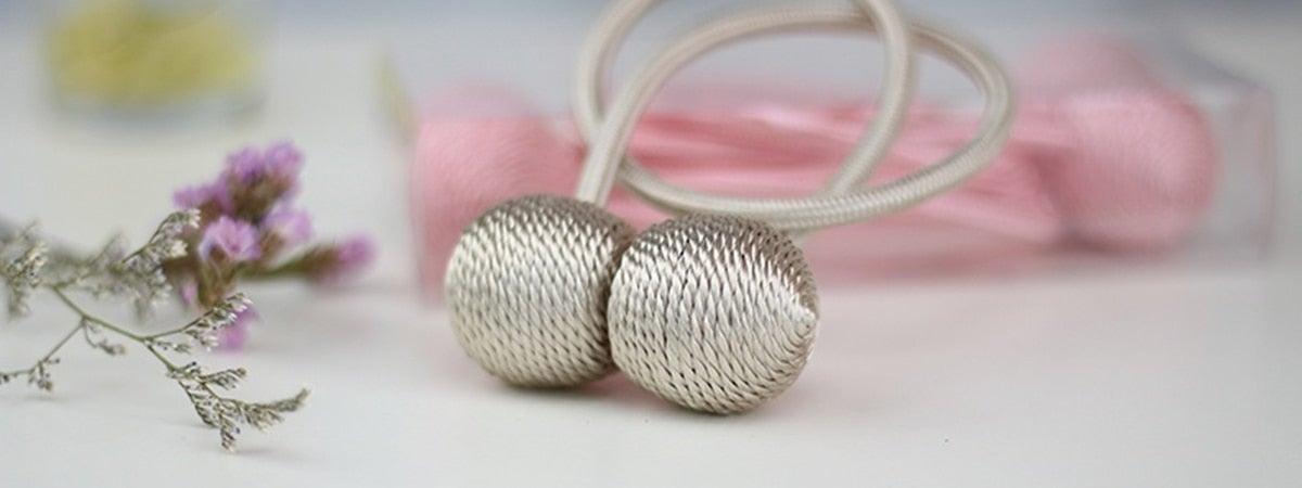 Magnetic Curtain Tiebacks