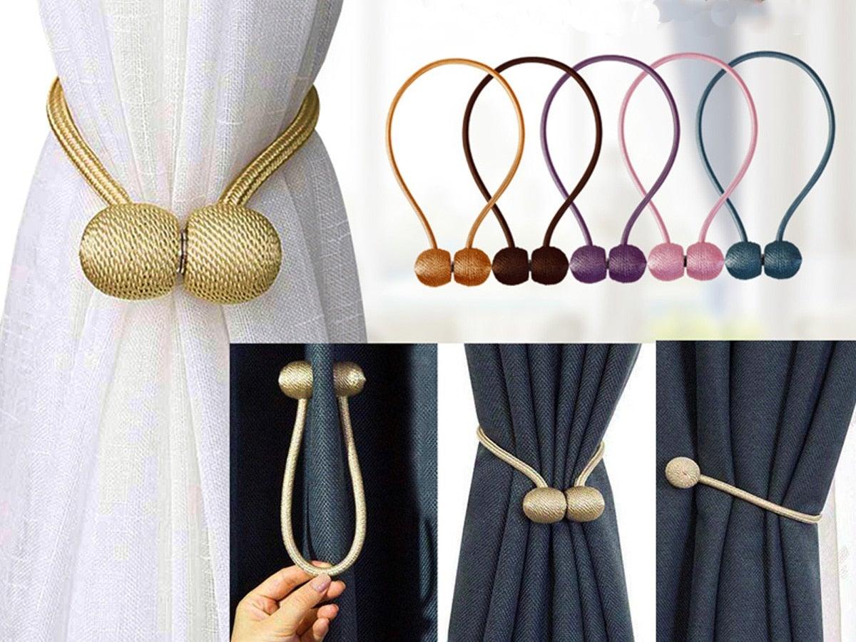 Magnetic Curtain Tiebacks