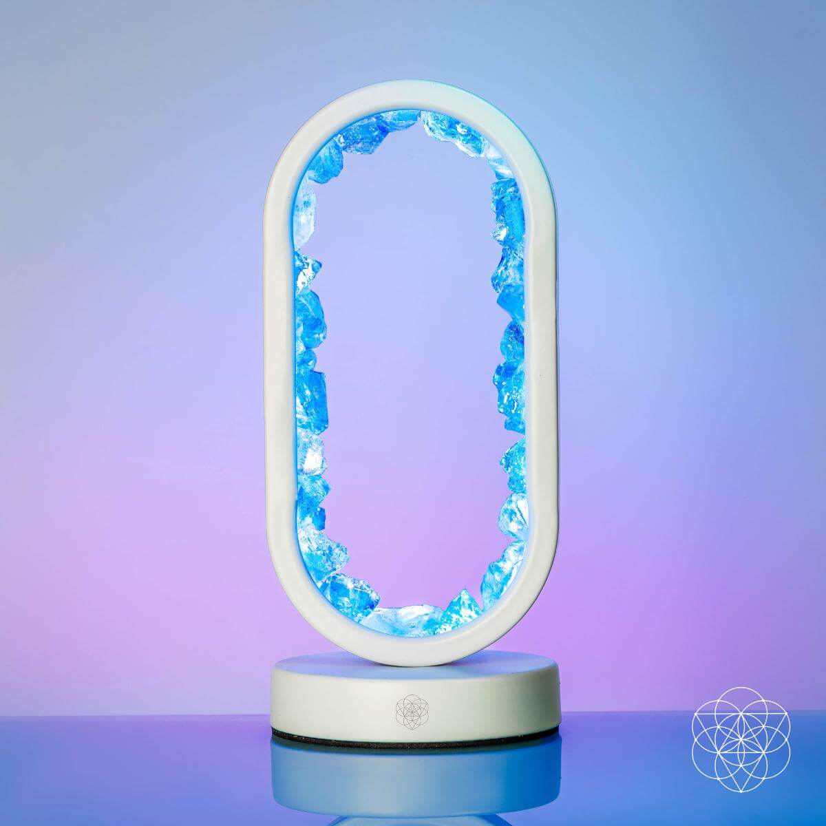 Clear Quartz Ambient LED Table Lamp