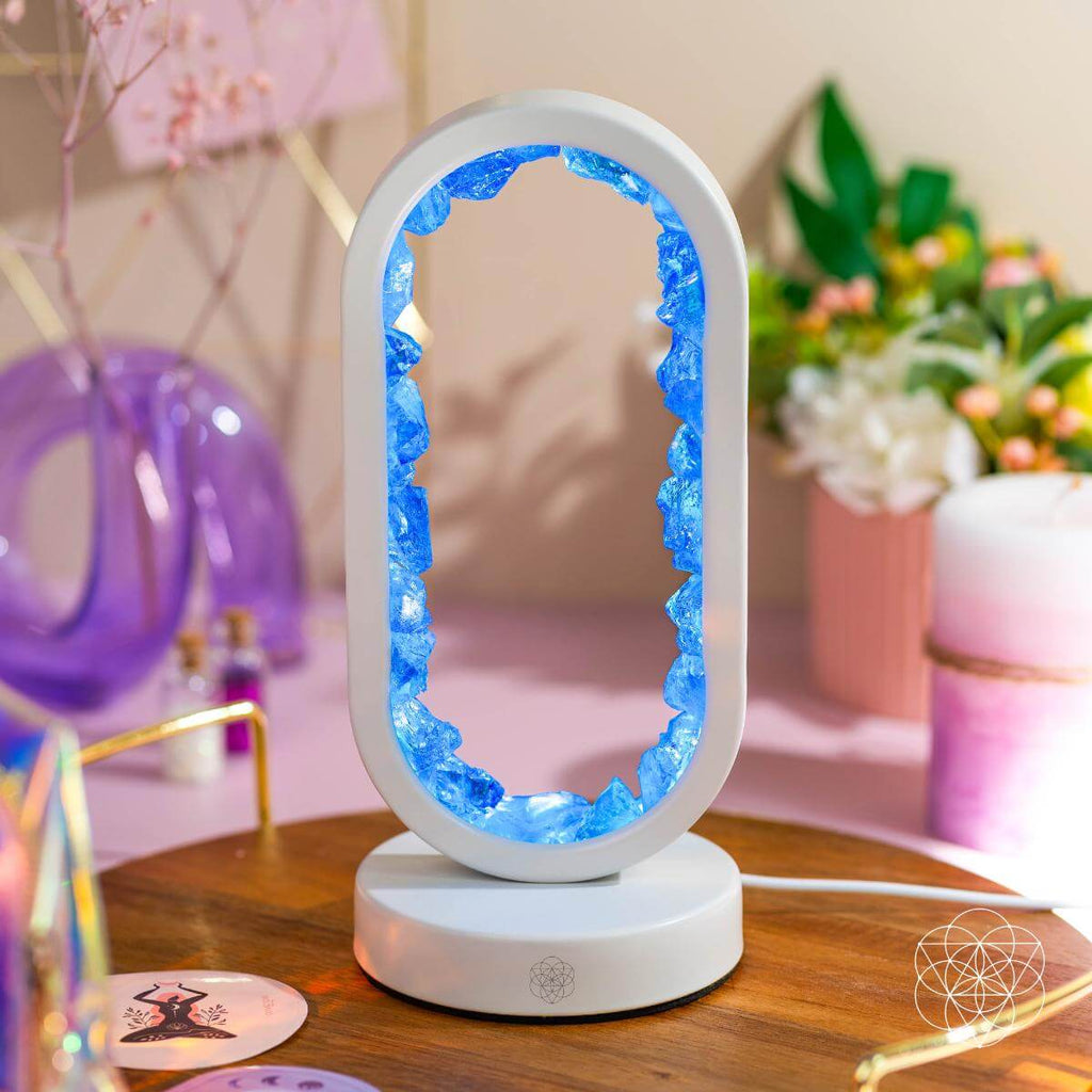 Clear Quartz Ambient LED Table Lamp