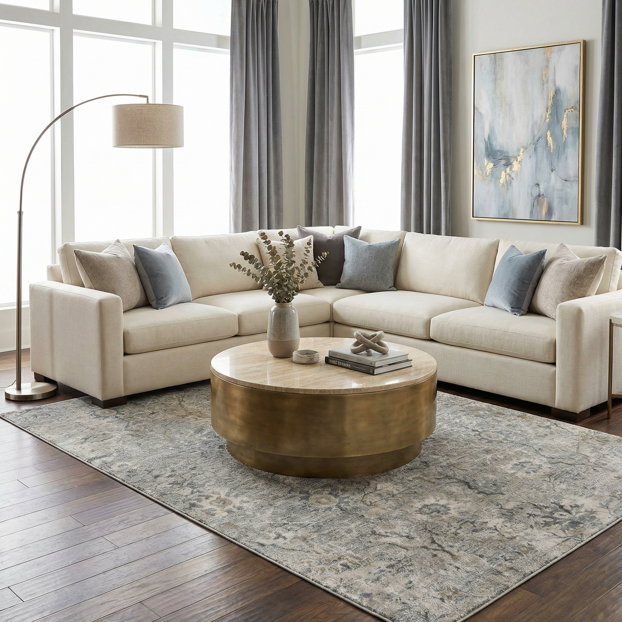 Gilmanton Vintage Neutral Area Rug