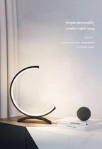 C-Shaped Dimmable LED Table Lamp