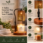 Adjustable Candle Warmer Table Lamp