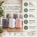 Mini Aroma Diffuser & Air Humidifier