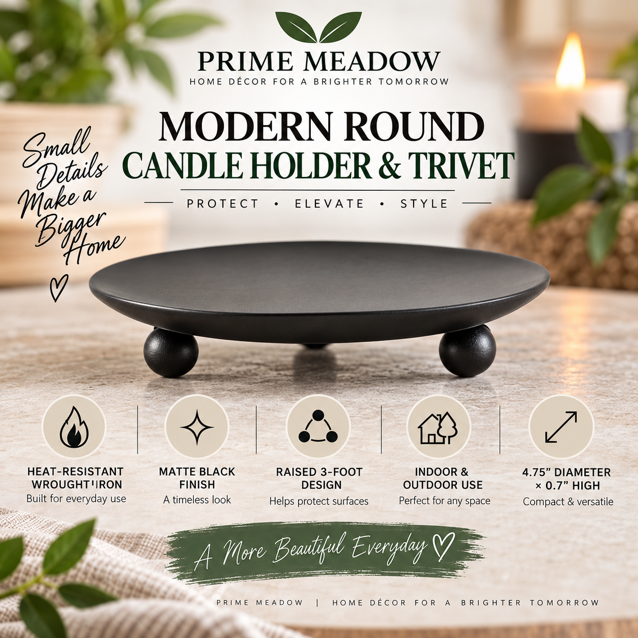 Trivet/Candle Holder