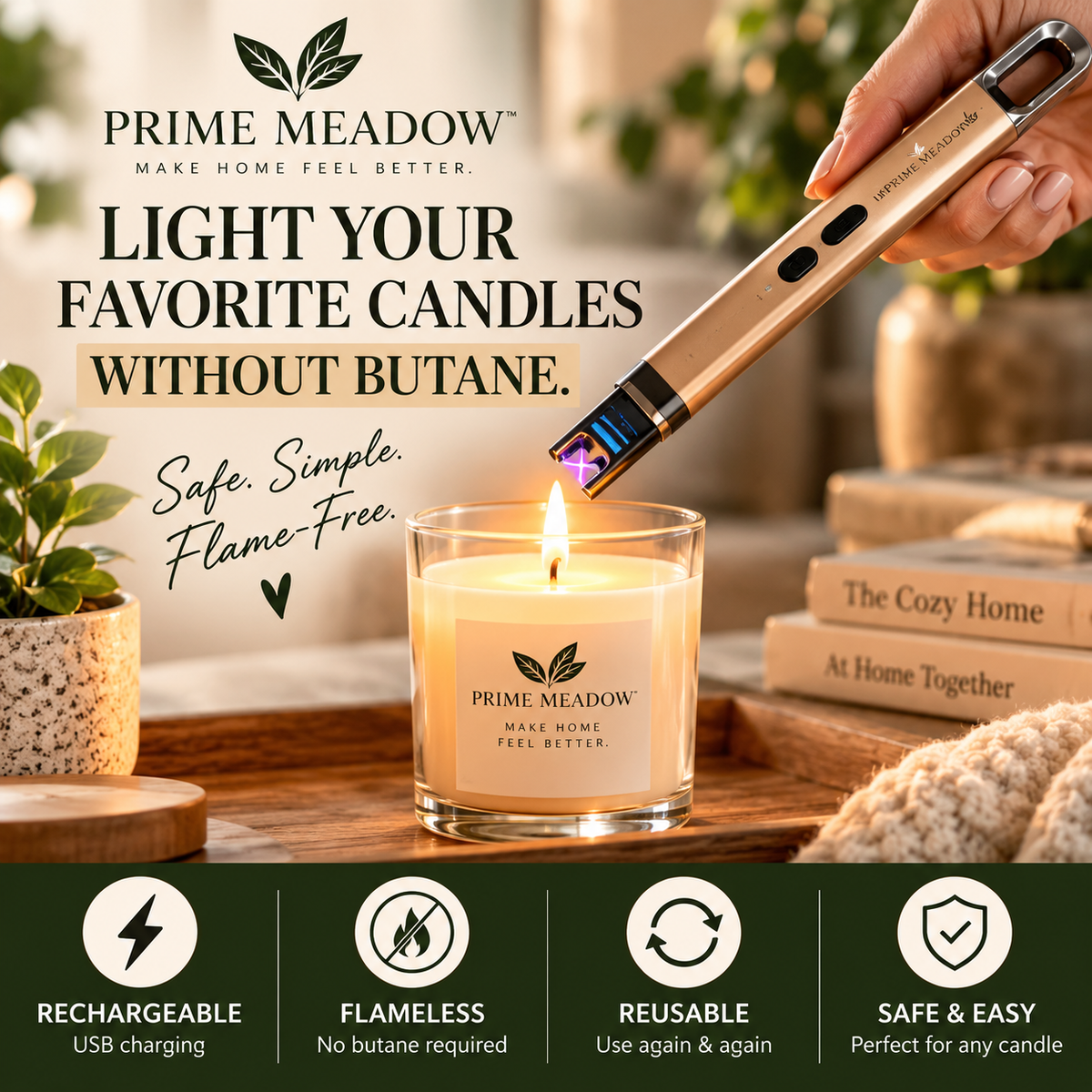 Rechargeable Electric Candle Lighter