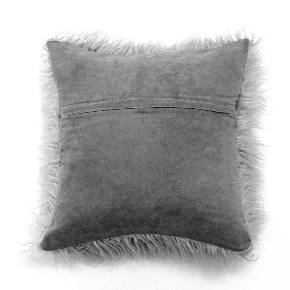 Plush Faux Fur Decorative Pillow Cover