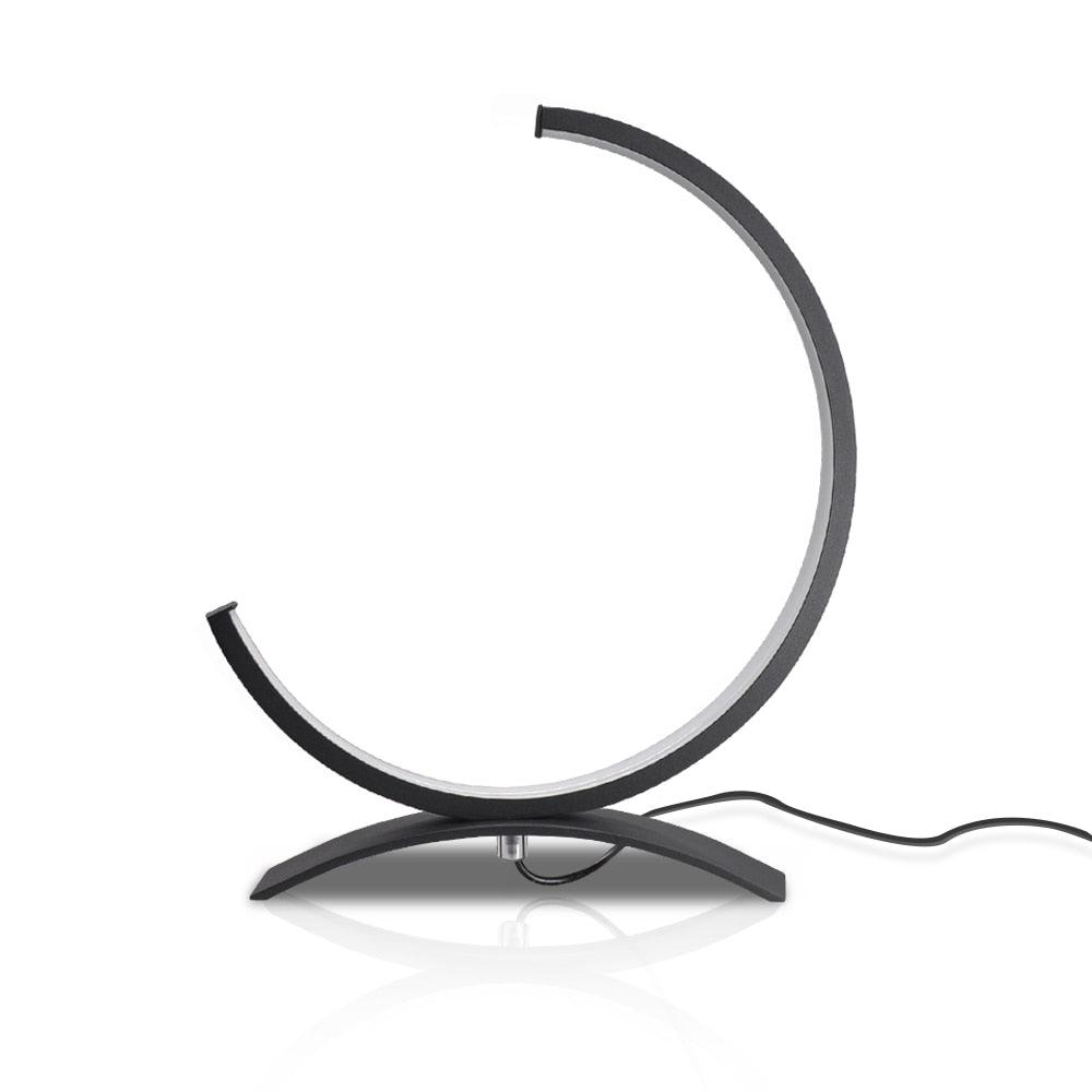 C-Shaped Dimmable LED Table Lamp