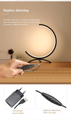 C-Shaped Dimmable LED Table Lamp